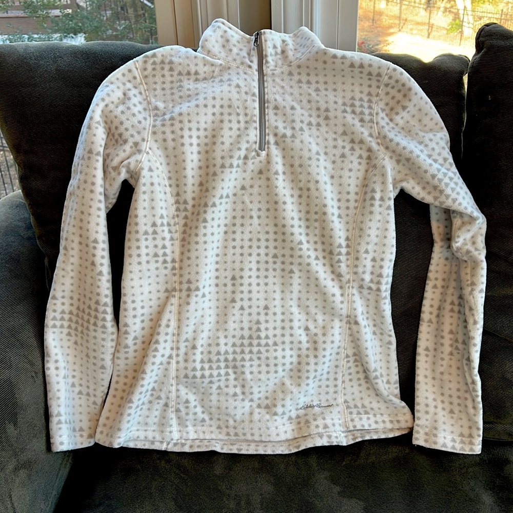 Eddie Bauer half zip fleece